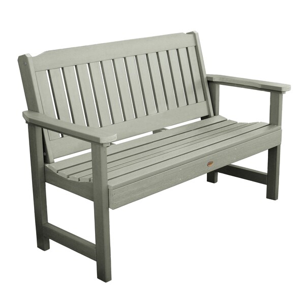 Highwood Usa 5ft Lehigh Garden Bench Outdoor Furniture for Patio, Backyard, Garden AD-BENW1-EUC - main